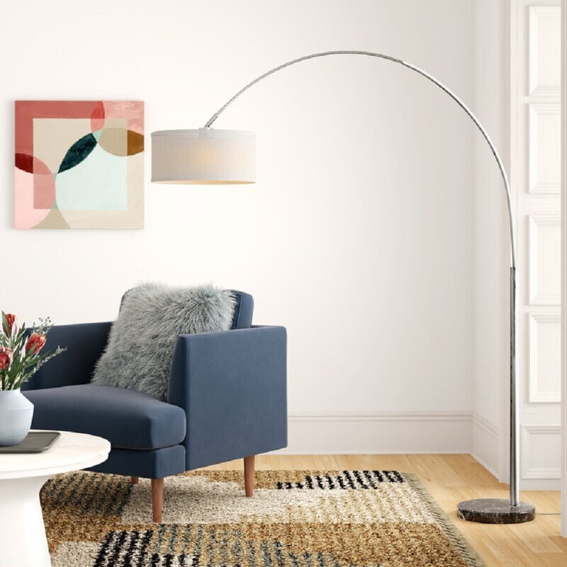 Paulo 81 Arched Floor Lamp Reviews Allmodern