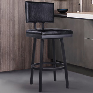 Nakagawa 30 Swivel Bar Stool by Williston Forge