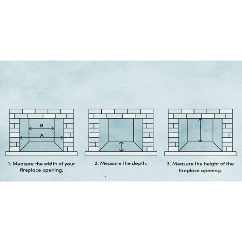 Dimplex Firebox Landscape Front Mount Glass Media Electric