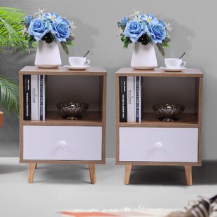 Yvelines 1 Drawer Nightstand Wayfair