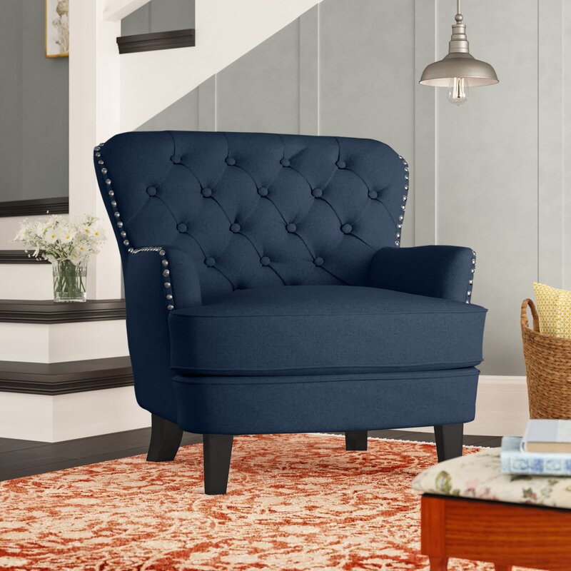 Lark Manor Parmelee Upholstered Club Chair & Reviews | Wayfair