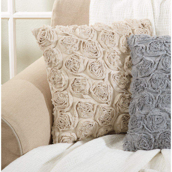 Textured Decorative Pillows Wayfair