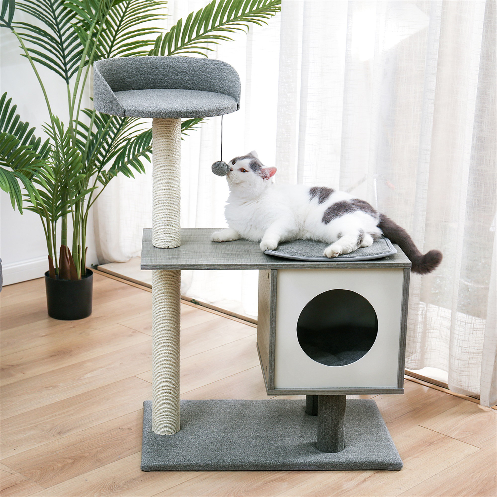 great and small cat tree