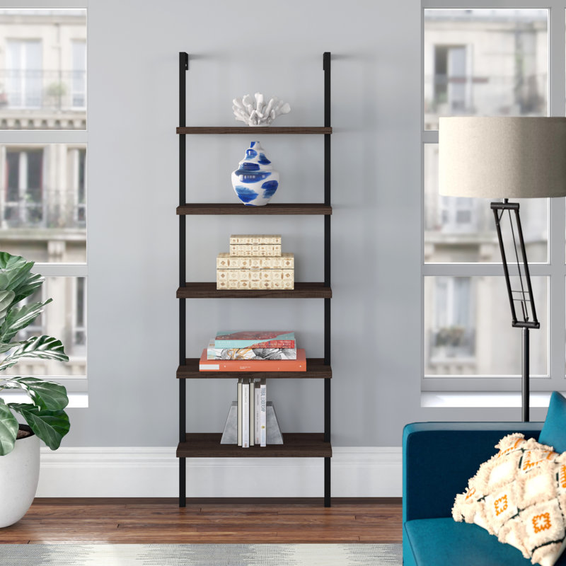 Orren Ellis Zachary 72 H X 24 W Metal Ladder Bookcase Reviews Wayfair