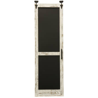 Gracie Oaks Weathered Pantry Farmhouse Barn Door Wall Decor Wayfair