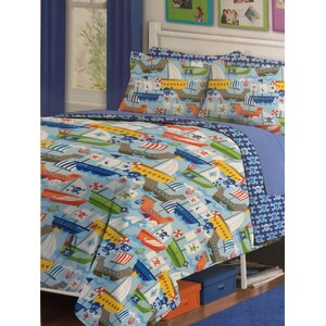 Pirates 2 Piece Twin Comforter Set