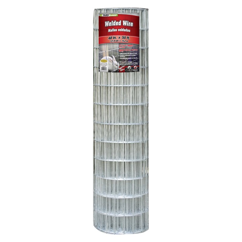 YARDGARD 12.5 Gauge Galvanized Welded Fencing & Reviews | Wayfair