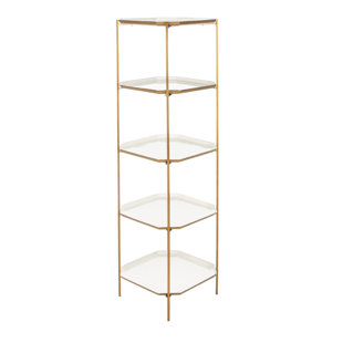 Go to store & view more images Shamrock 5 Tier Etagere Bookcase by Everly Quinn