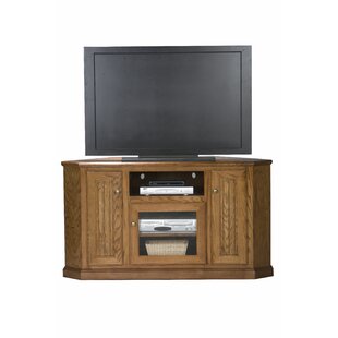 Didier Solid Wood Corner TV Stand For TVs Up To 65