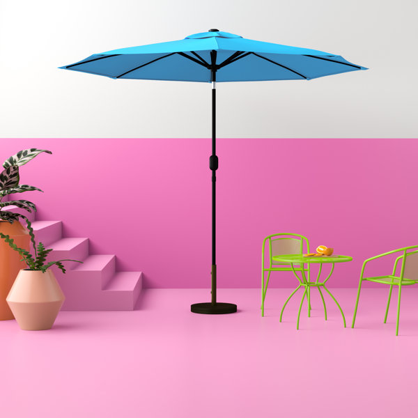 Hashtag Home Tempo Patio 9 Market Umbrella Reviews Wayfair Ca
