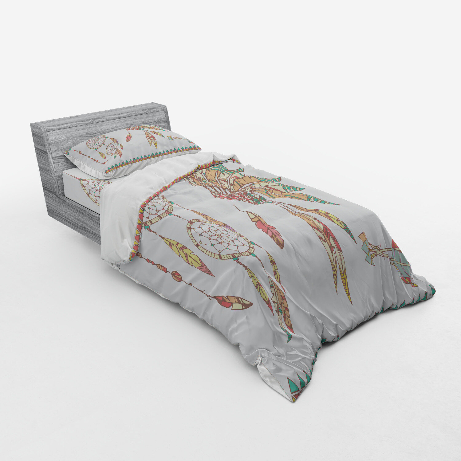 East Urban Home Feather Duvet Cover Set Wayfair