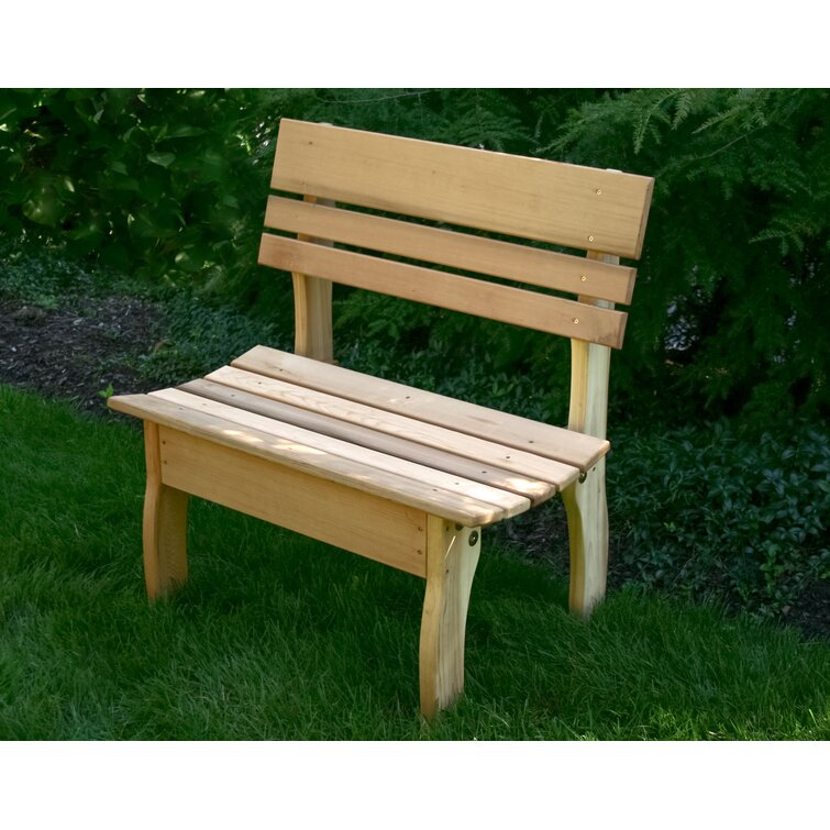 timber garden seats