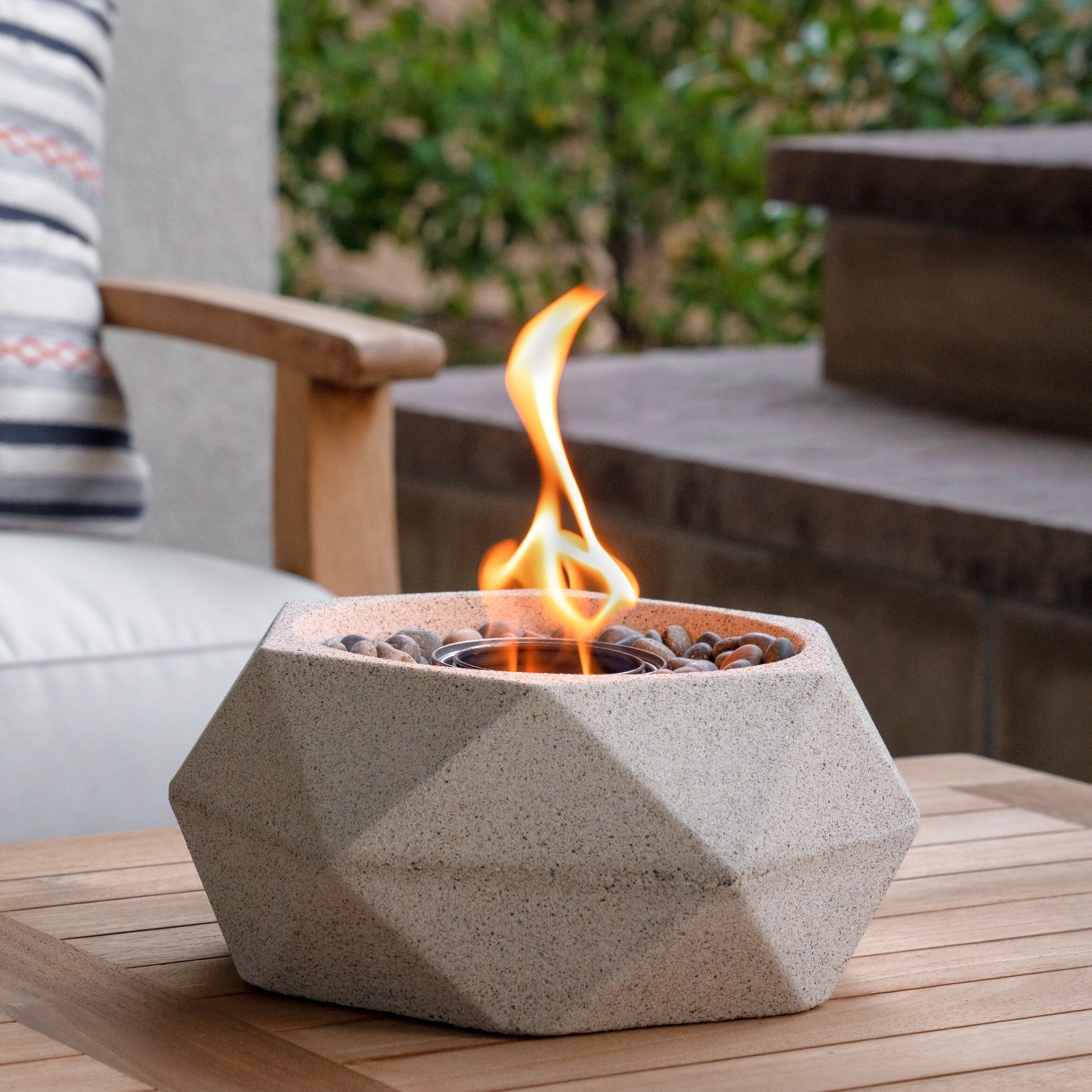 Terra Flame Geo Gel Fuel Tabletop Fireplace Reviews Wayfair Ca