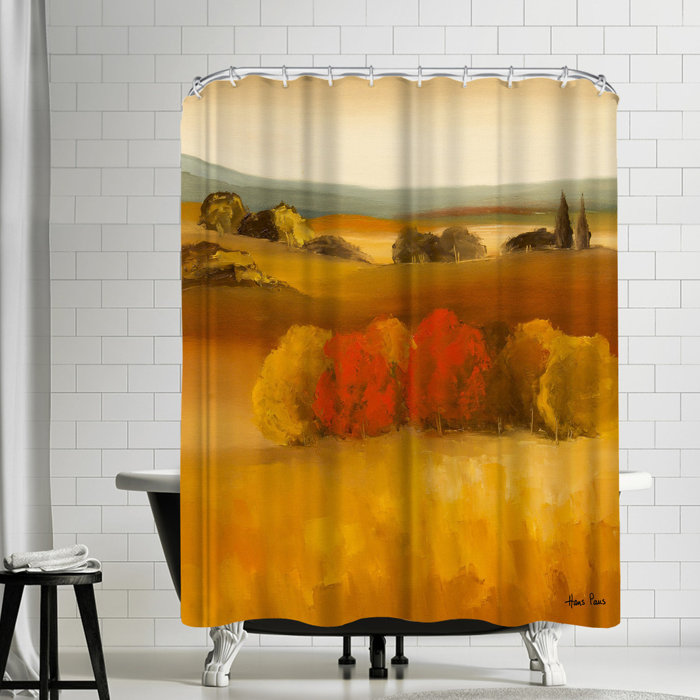 East Urban Home Hans Paus Tuscany Single Shower Curtain Wayfair