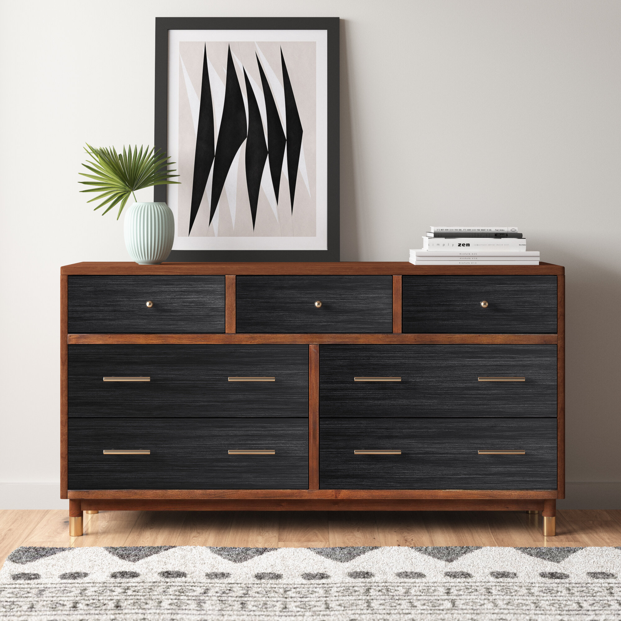 Modern Assembled Dressers Chests Allmodern