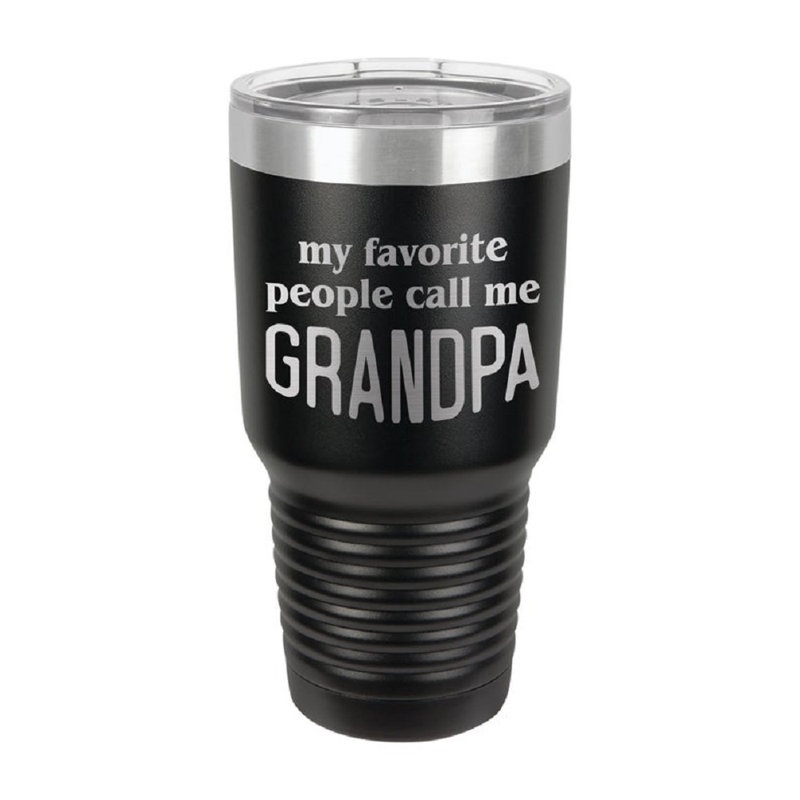 Stamp Out Inc Custom Personalized 30 Oz Stainless Steel Travel Tumbler Wayfair