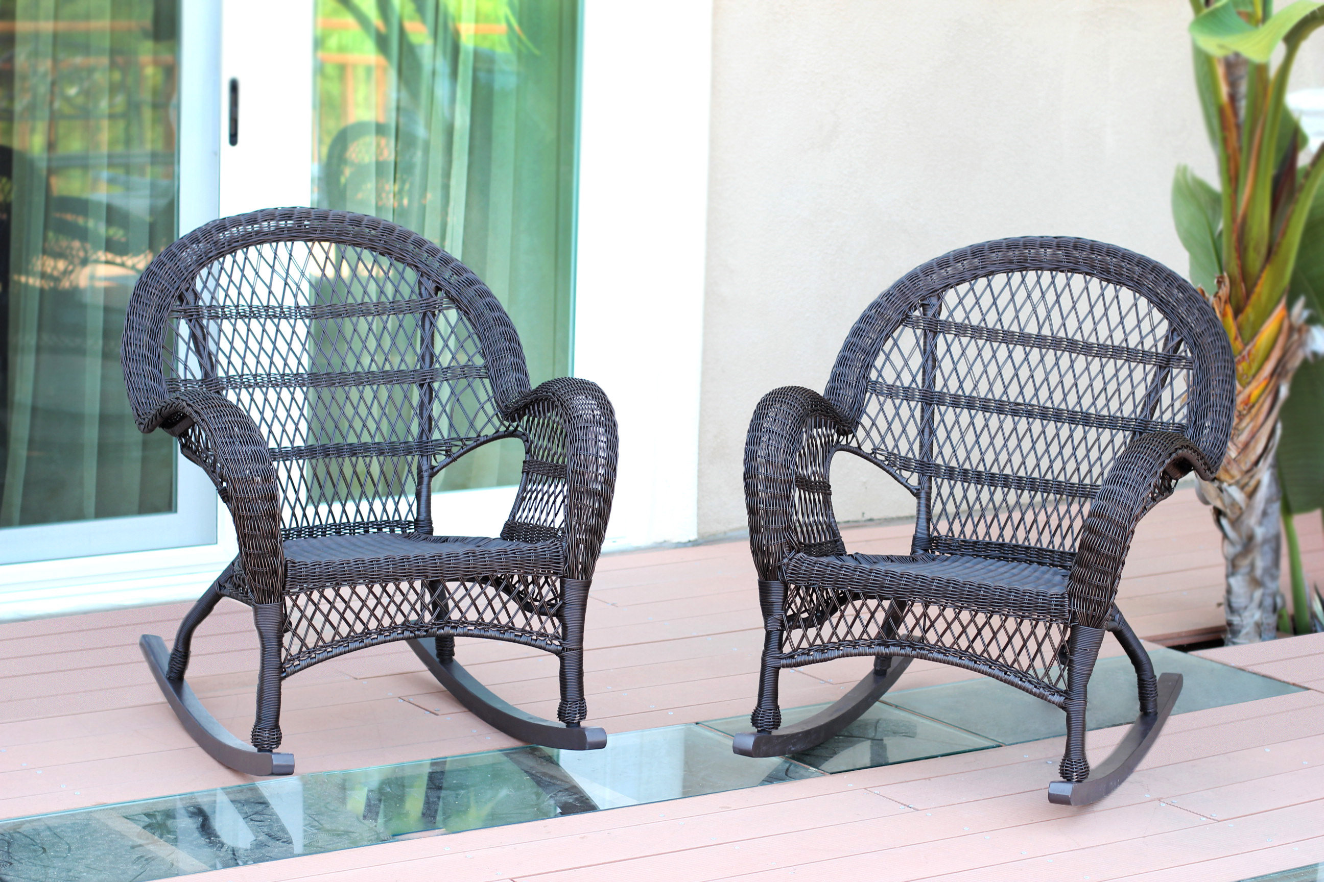 Jeco Inc Wicker Rocker Chair Reviews Wayfair