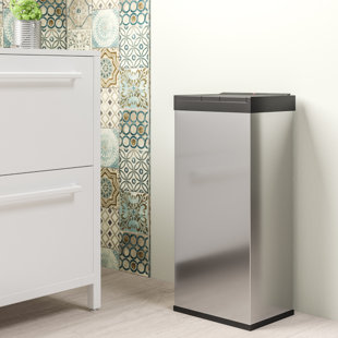 Karl Kruger 10 L Mülleimer Aus Emaille Wayfair De