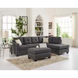Everleigh 105" Reversible Sectional with Ottoman