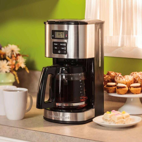 stainless steel coffee maker