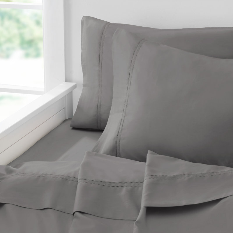 Rb Royal Borough Luxury 400 Thread Count 100 Cotton Sheet Set Reviews Wayfair