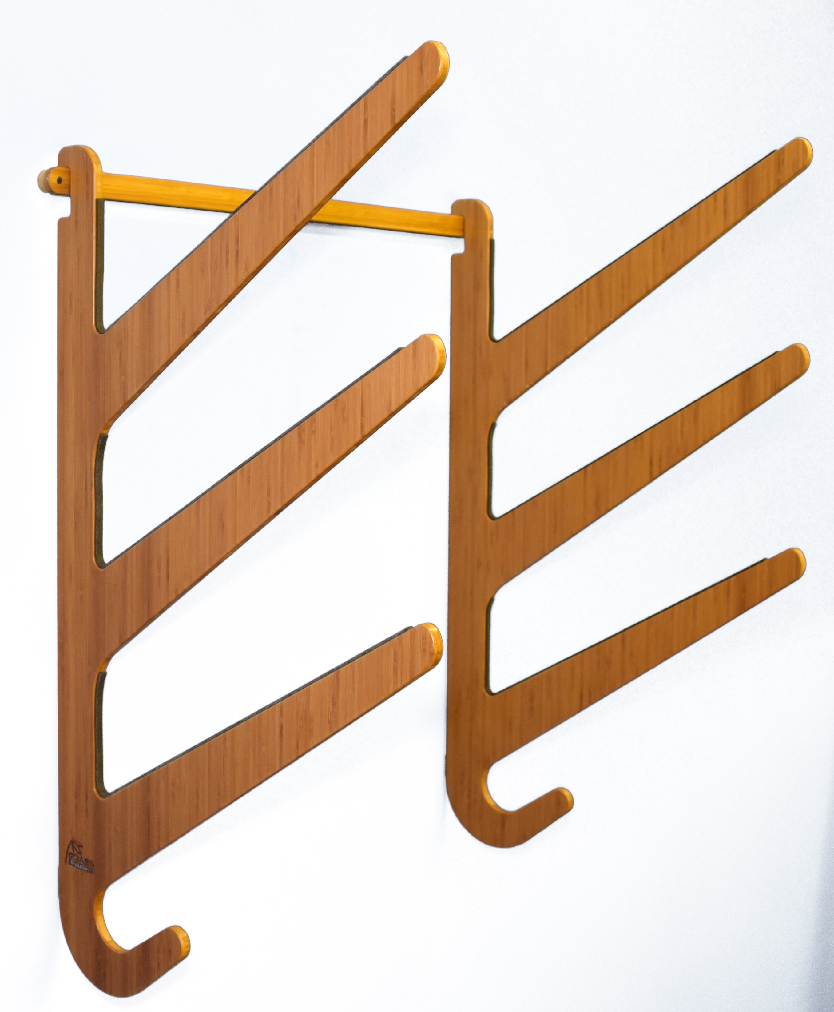 Wooden surfboard wall mount Clearance