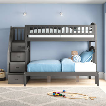 Harriet Bee Kaminski Marquette Twin Bunk Bed Wayfair