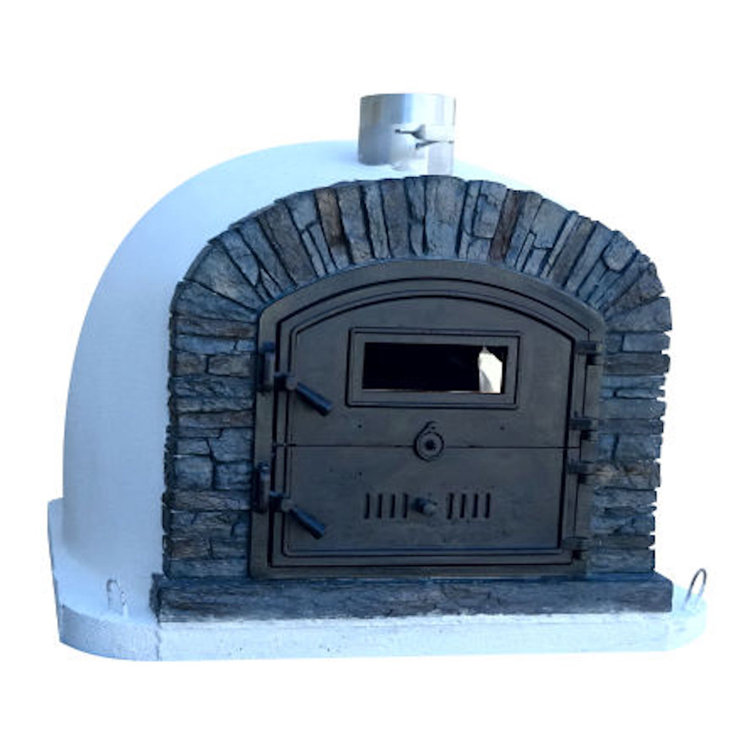 Authentic Pizza Ovens Ventura Stacked Stone Brick Pizza Oven Wayfair