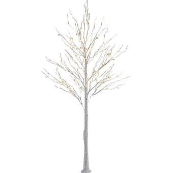 The Holiday Aisle Pre Lit Palm Tree Led 56 Light Lighted Tree Reviews Wayfair