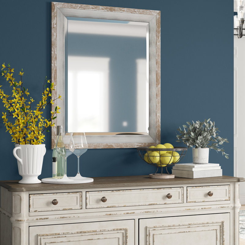 Epinal Shabby Elegance Wall Mirror Reviews Birch Lane