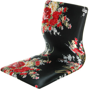 Go to store & view more images World Menagerie Christofor Hibiscus Meditation Fabric Lounge Chair