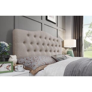 off white tufted headboard