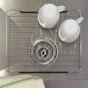 2 Kitchen Dish Sink Protector White Vinyl Coated Steel Rack 10.5”x12.5” each SET 
