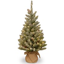 Wayfair | 3 Foot Pre-Lit Christmas Trees You'll Love In 2022