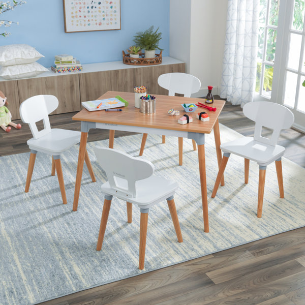 rickey kids 5 piece table & chair set
