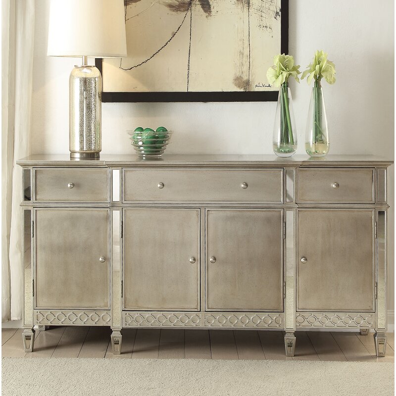 sideboard with mirror