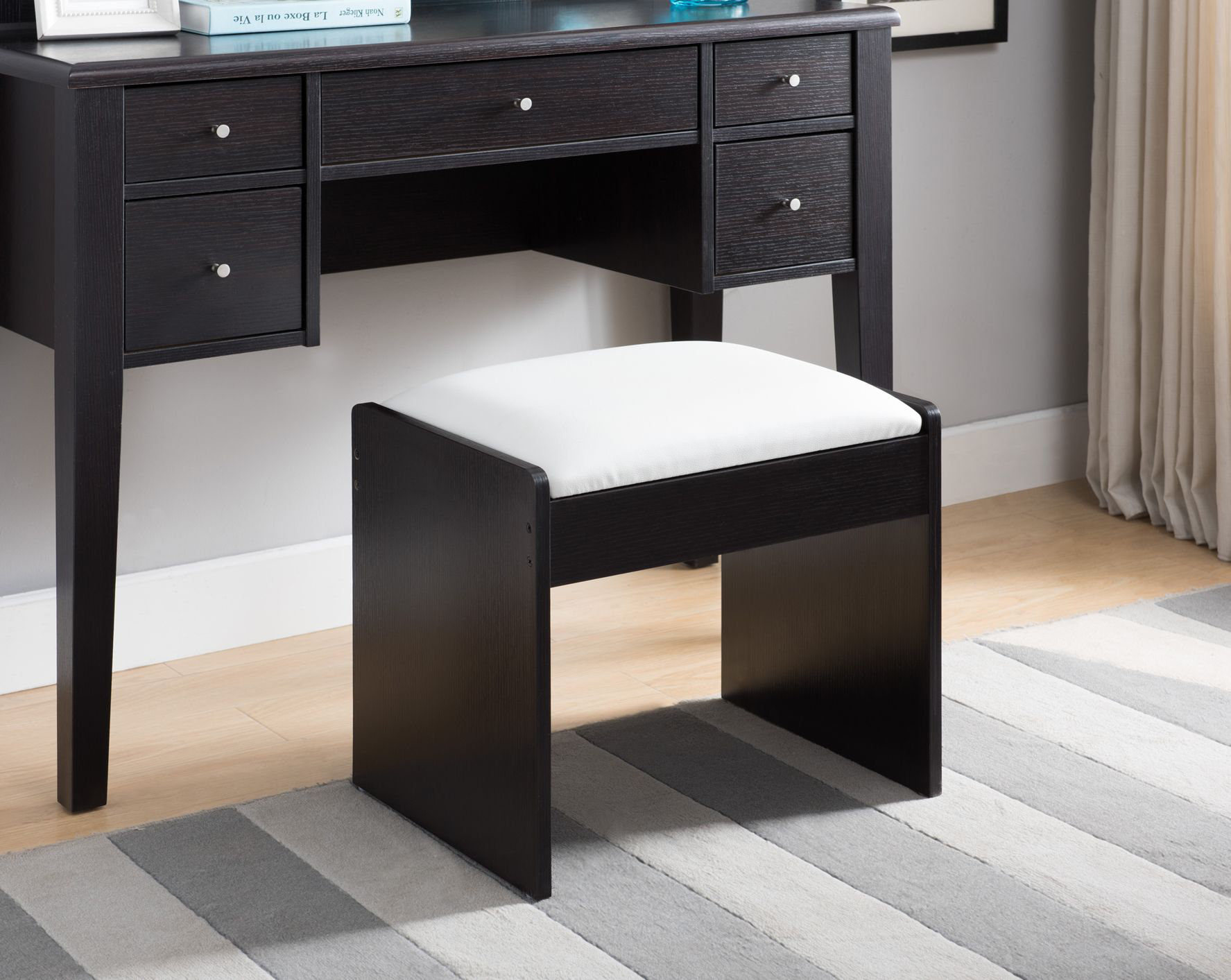 FC Design 16.5'' Tall Vanity Stool Wayfair