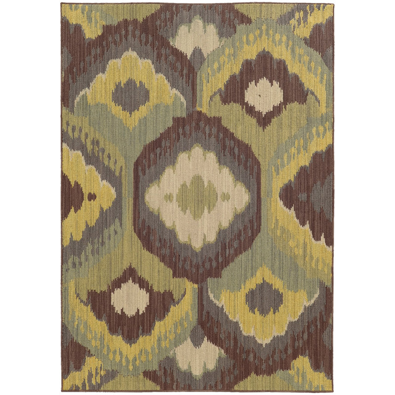 Tommy Bahama Home Tommy Bahama Cabana Power Loom Brown Yellow Rug Wayfair,Stylish Whatsapp Cute Girls Pic