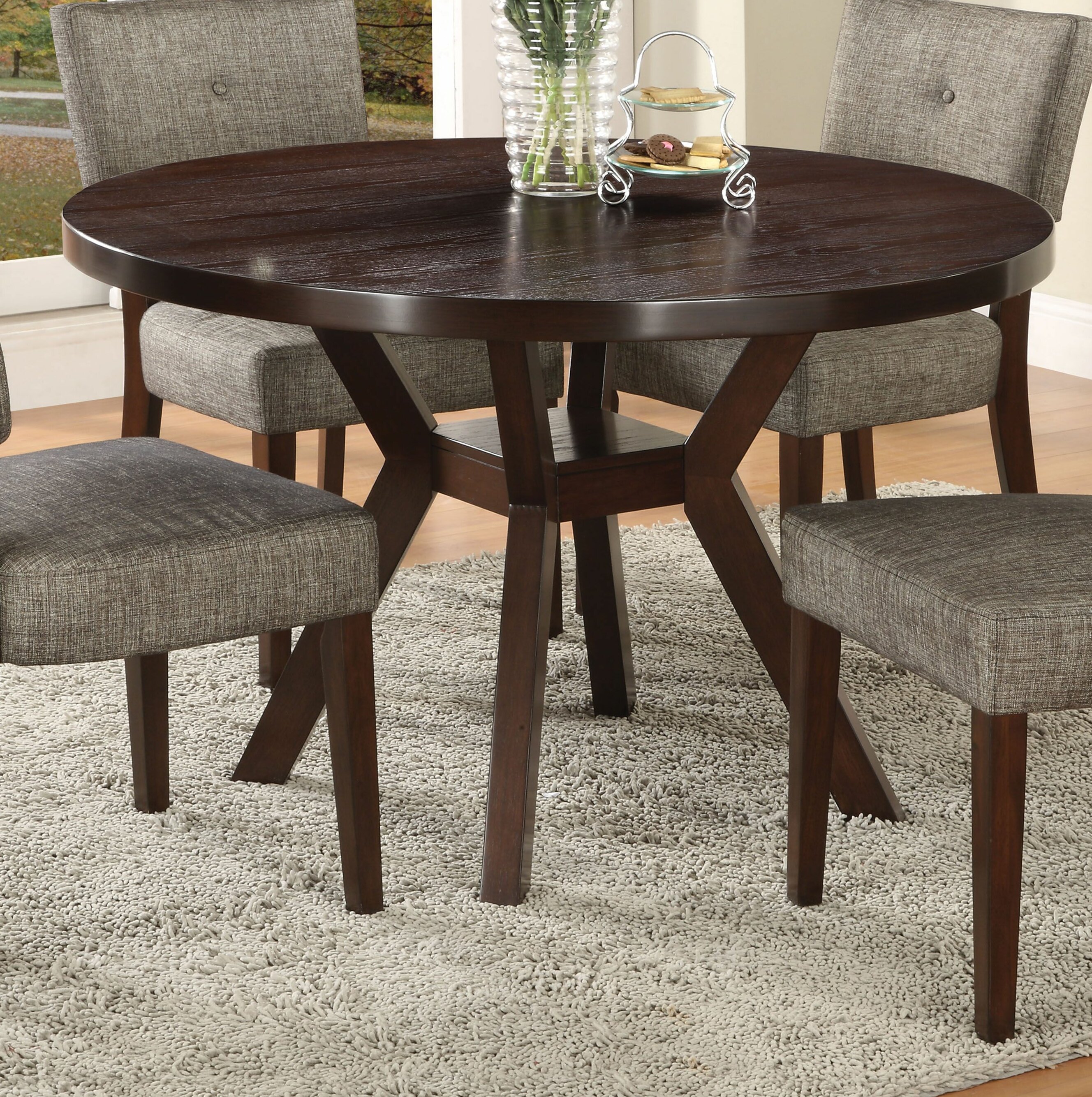 canfield solid wood dining table