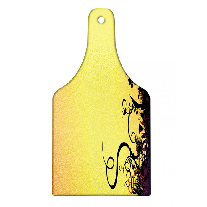 East Urban Home Glass Abstract Cutting Board Wayfair