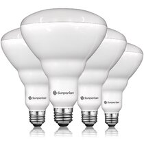 Sunperian 6 Pack BR20 LED Flood Bulb 6W 5000K Daylight 550lm Dimmable E26 
