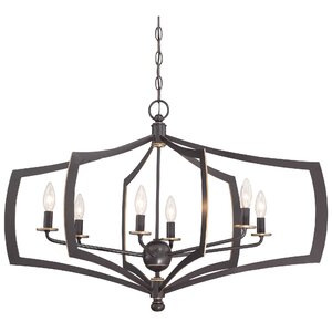 Stotts 6-Light Foyer Pendant