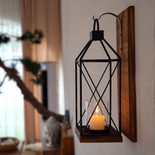 metal farmhouse wall sconce