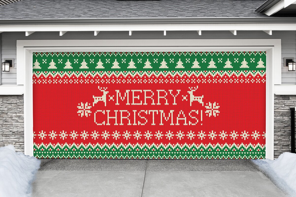 10 Christmas Garage Door Decorations For Your Home: Top Picks