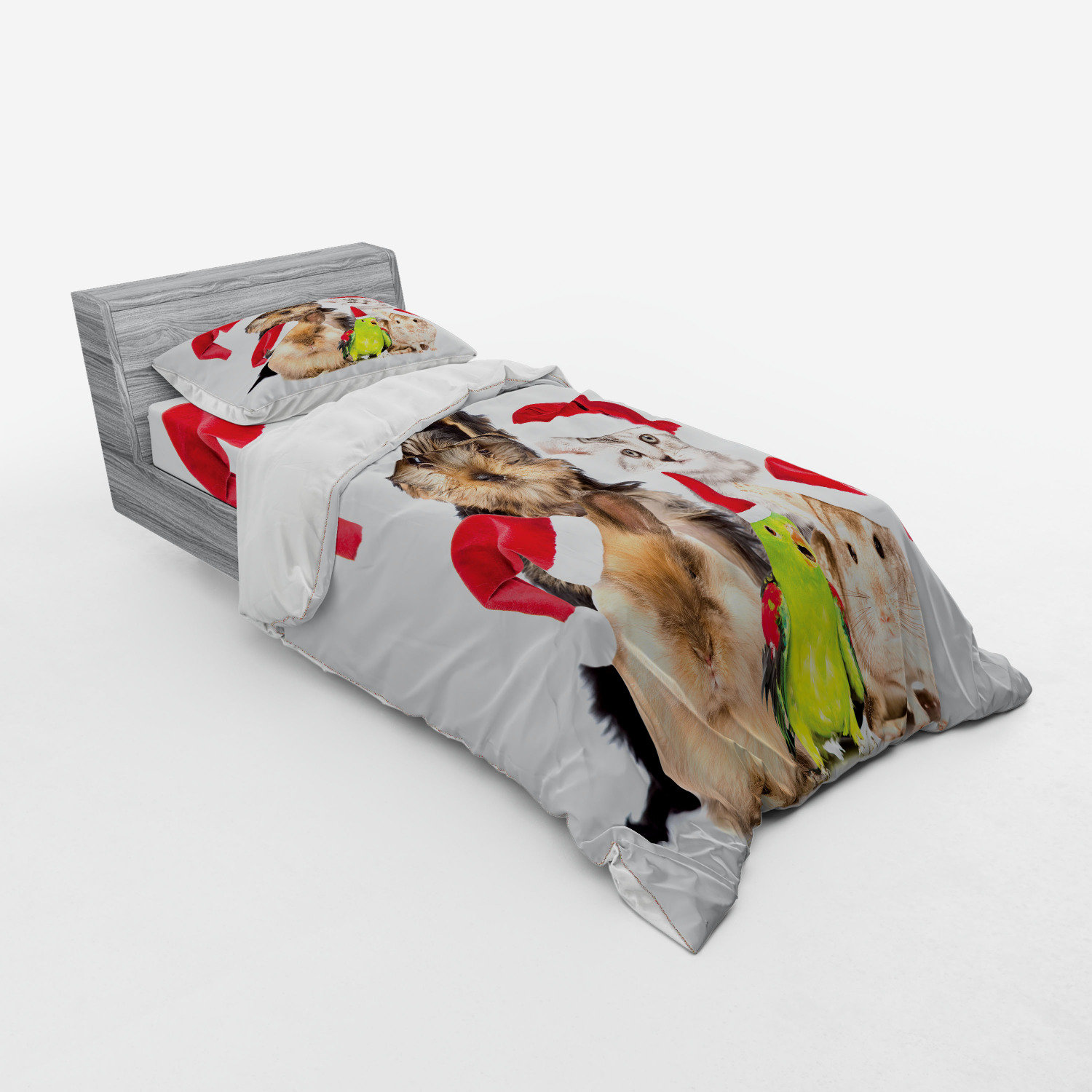 no hats on the bed