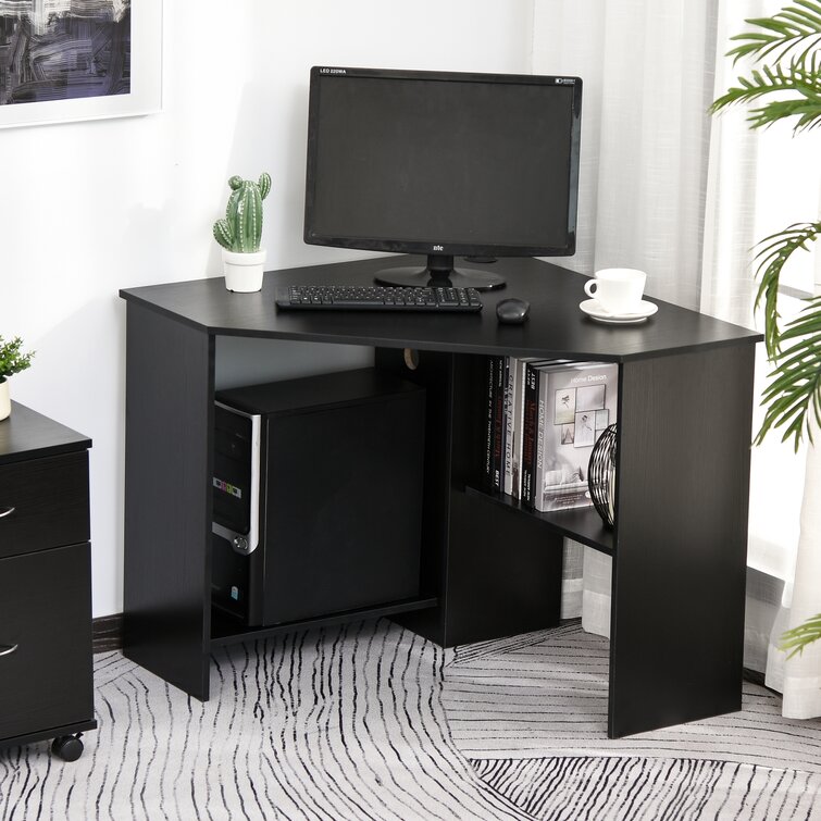 Ebern Designs Alenia Corner Desk Reviews Wayfair