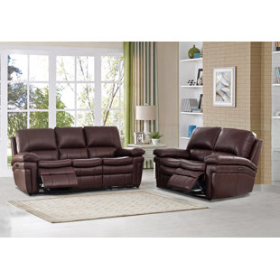Anvi 2 Piece Reclining Living Room Set by