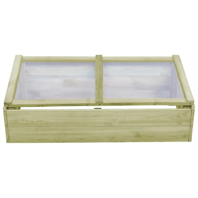 August Grove Morganton 3 Ft W X 2 Ft D Cold Frame Greenhouse Reviews Wayfair Co Uk