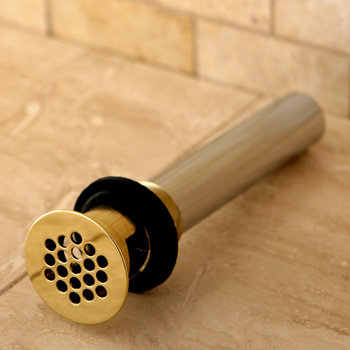 Kingston Br Permanent Solid 1 25 Grid Shower Drain Wayfair Permanent Solid 1 25 Grid Shower Drain