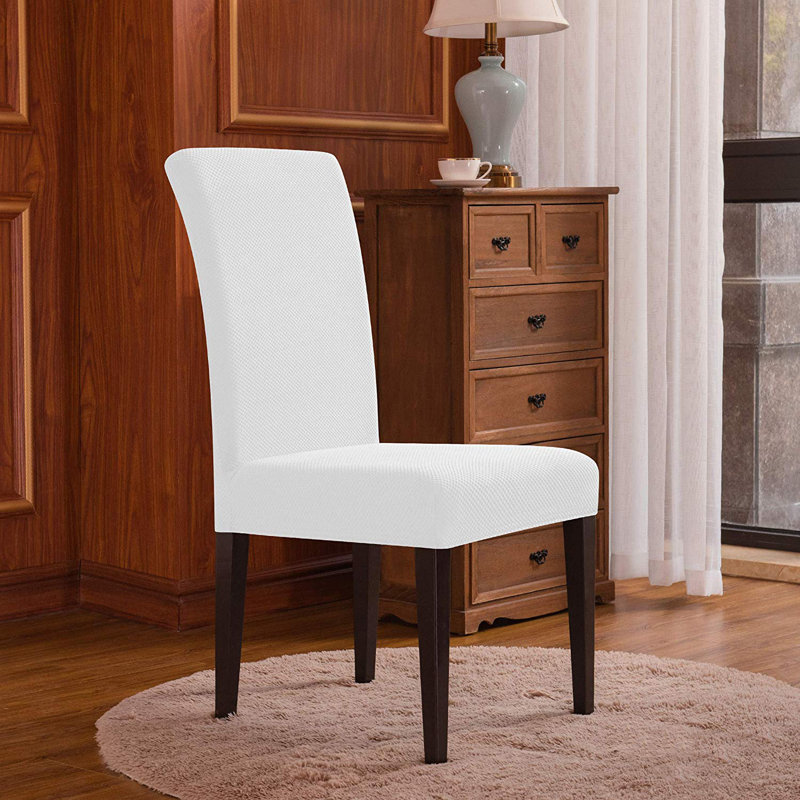 Subrtex Box Cushion Dining Chair Slipcover Reviews Wayfair